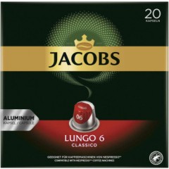 Jacobs NCC lungo classico 20 alu-kaps / 104 gr.