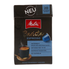 Melitta barista espresso 20 alu-kaps / 110 gr.