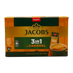 Jacobs 3in1 caramel - 10 sticks / 112 gr.