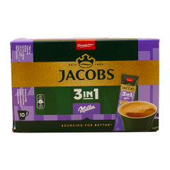 Jacobs 3in1 milka - 10 sticks / 124 gr.