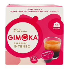 Gimoka dolce gusto espresso intenso caps 112 gr.