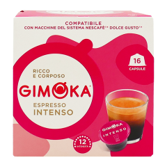 Gimoka dolce gusto espresso intenso caps 112 gr.