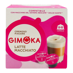 Gimoka dolce gusto latte macchiato caps 164 gr.