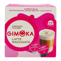 Gimoka dolce gusto latte macchiato caps 164 gr.