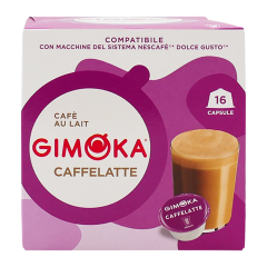 Gimoka dolce gusto caffe latte caps 160 gr.