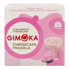 Gimoka dolce gusto cheesecake fragola 160 gr.