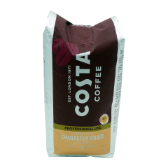 Costa coffee prof. character roast crema gold dark roast bonen 1 kg.