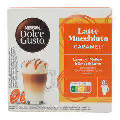 Dolce Gusto caramel macchiato 8 + 8 cups