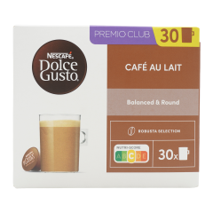 Dolce Gusto XL café au lait 30 cups