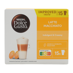 Dolce Gusto XL latte macchiato 15 + 15 cups