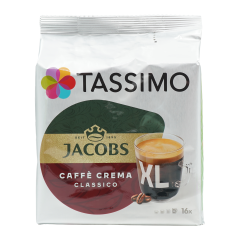 Jacobs Tassimo XL caffè crema classico 16 cups