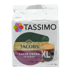 Jacobs Tassimo XL cafe crema intenso 16 cups