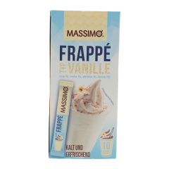 Massimo frappé vanille 10 sticks / 250 gr.