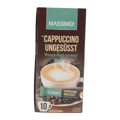 Massimo cappuccino ungesüsst 10 sticks / 125 gr.