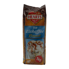 Hearts eiskaffee karamell 1 kg.