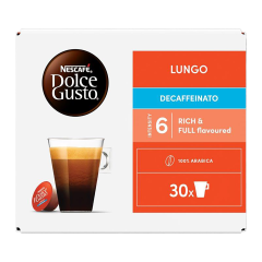 Dolce Gusto XL lungo decaffeinato 30 cups