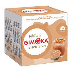 Gimoka dolce gusto biscotto 16 cups