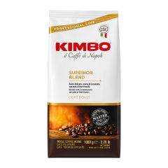 Kimbo superior blend bonen 1 kg.