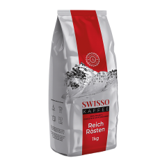 Swisso Kaffee vol gebrand bonen 1 kg.