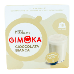 Gimoka dolce gusto white chocolate 16 cups