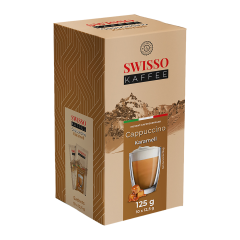 Swisso Kaffee cappuccino karamel 10 sachets