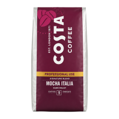 Costa coffee prof. mocha italia dark roast bonen 1 kg.