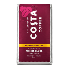 Costa coffee prof. mocha italia medium roast bonen 1 kg.