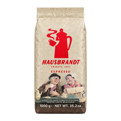 Hausbrandt espresso nonnetti bonen 1 kg.