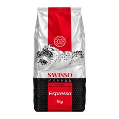Swisso Kaffee espresso bonen 1 kg.