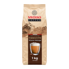 Swisso Kaffee cappuccino wiener melange 1 kg.