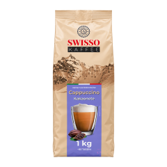 Swisso Kaffee cappuccino cacaonoten 1 kg.